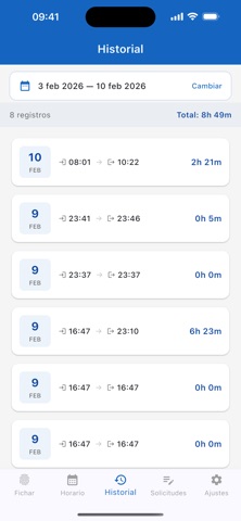Mesero Fichar screenshot