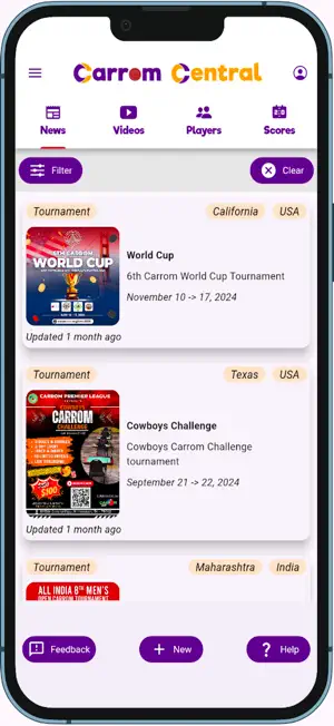 Carrom Central screenshot 1