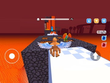 Obby World: Prison Escape iPad screenshot