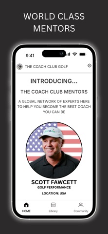 The Coach Club Golf iPhone screenshot