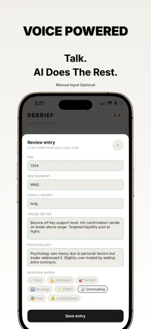 Debrief - Trading Journal screenshot 2