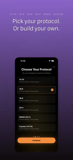 Hone: Intermittent Fasting screenshot 3