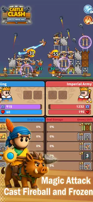 Castle Clash-Build & Merge War screenshot 2