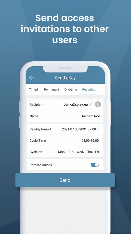 #3. SOREX SmartLock (iOS) Podle: SOREX wireless