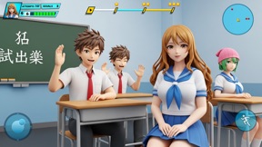 Anime Girl High School Life screenshot