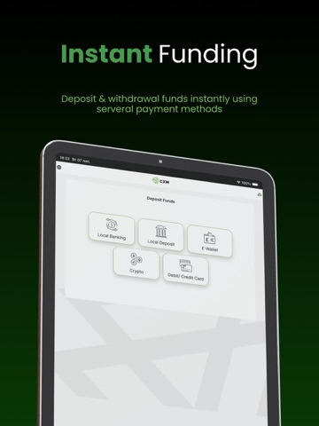 CXM Hub iPad screenshot 2