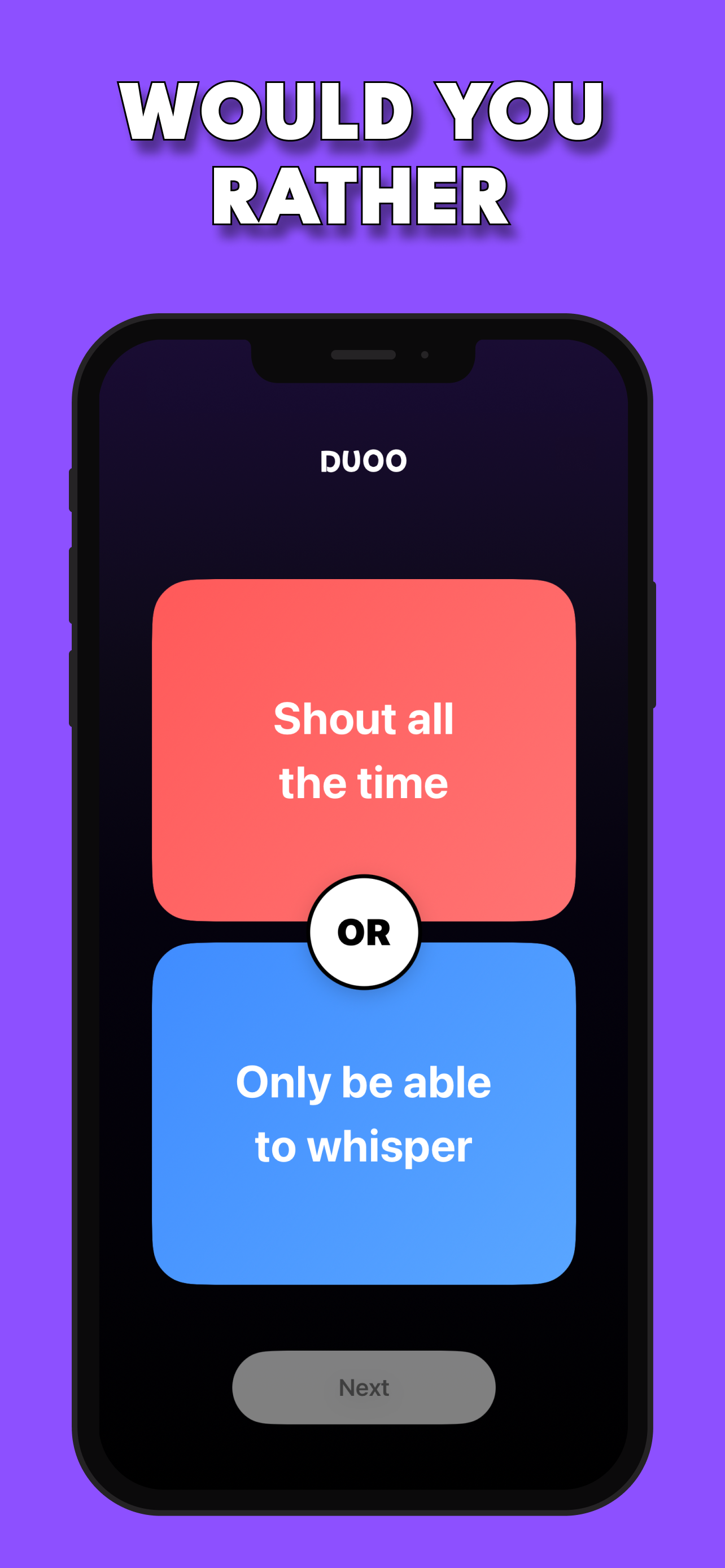 Party & Two-Player Games: Duoo