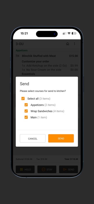 Orders.co Dine-in Express Screenshot 2 of 6