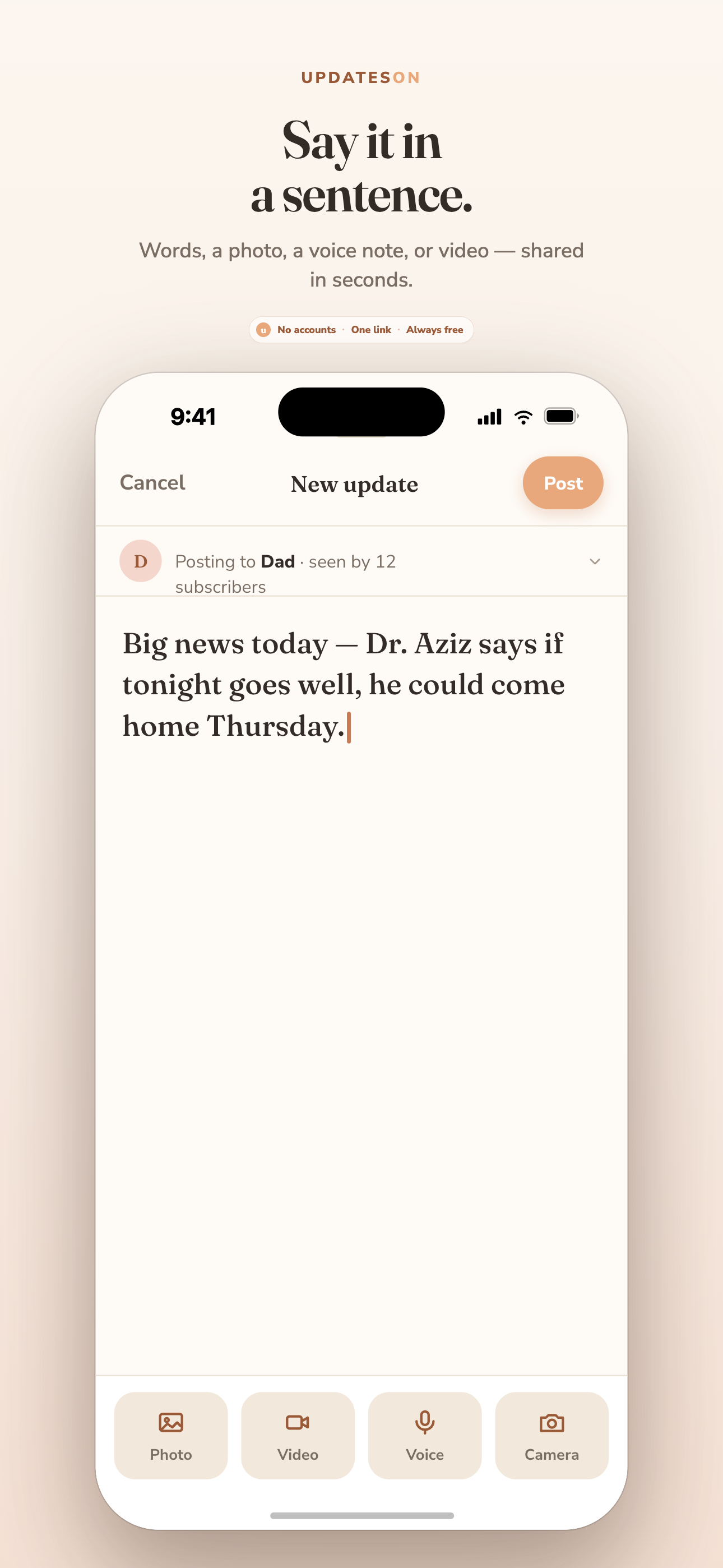 UpdatesOn: Family Updates