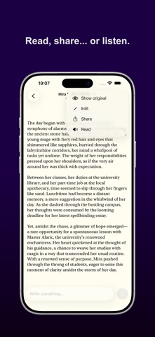 Magic Diary: AI Stories Screenshot 5 of 7