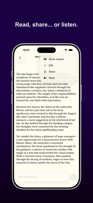 Magic Diary: AI Stories Screenshot 5 of 7