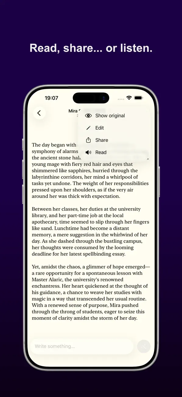 Magic Diary: AI Stories Screenshot 5