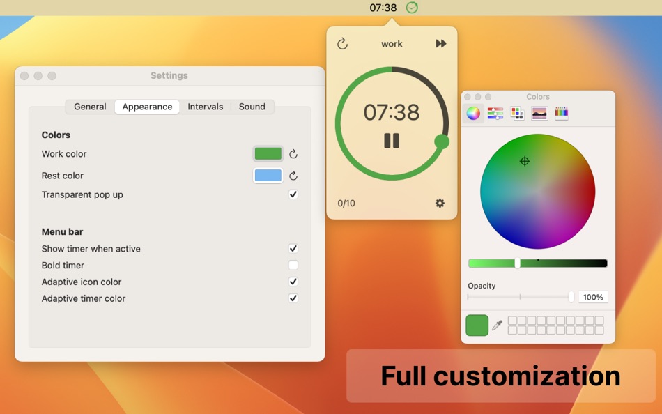#2. Just Focus - Work Timer (macOS) 由: Fajar Dirham