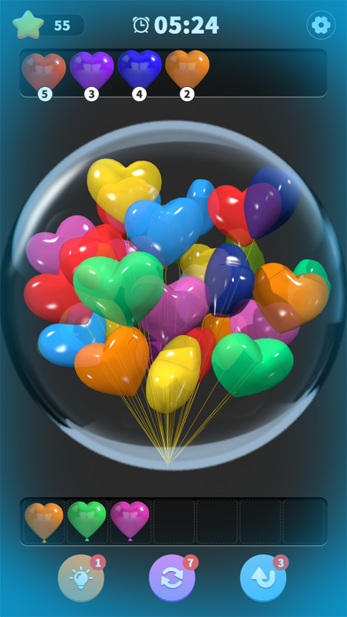 Balloon Triple Match: Match 3D Screenshot