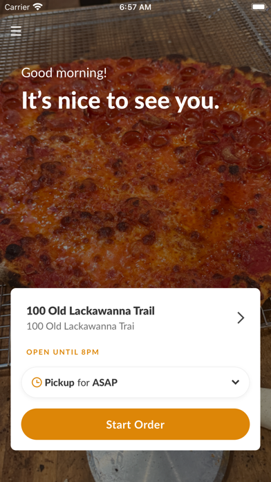 Gio's Pizza Co. iPhone screenshot 2 - Food & Drink app