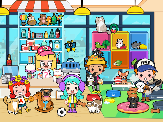 My Pretend World Town & Family iPad screenshot 5 - Education app