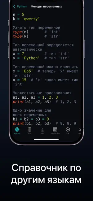 Изучаем Python: CodX iPhone screenshot 4