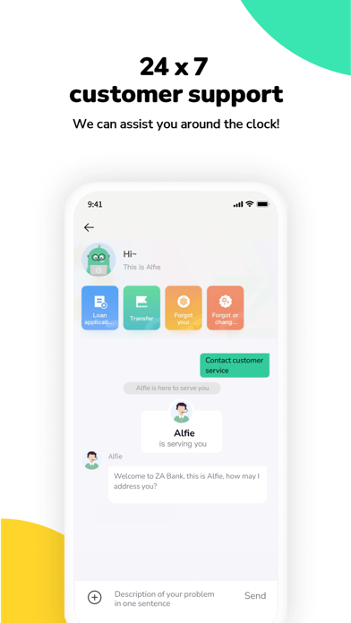 ZA Bank Screenshot