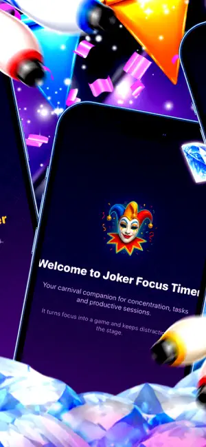 Jester's Jewels: Focus Timer iPhone screenshot 3