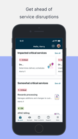 ServiceNow Agent - BlackBerry screenshot