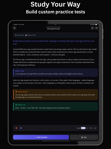 Life in the UK Test 2026 App iPad screenshot