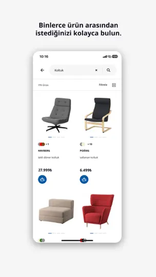 IKEA Türkiye iPhone Ekran Görüntüsü 3