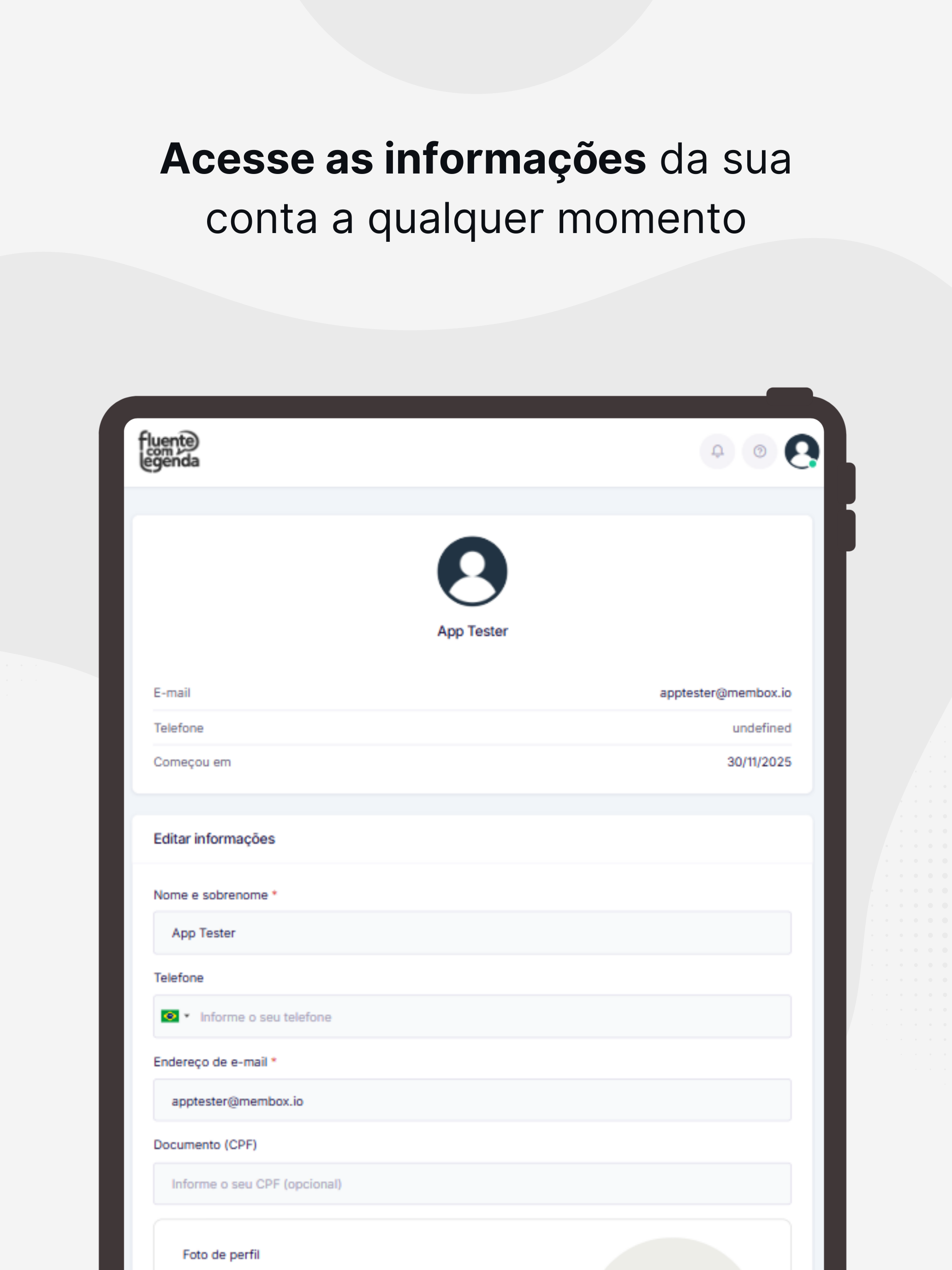Fluente com Legenda screenshot 9