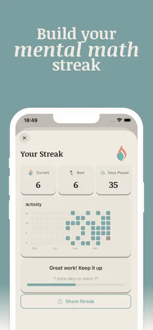Mental Math Speed: Daily Axiom screenshot 3