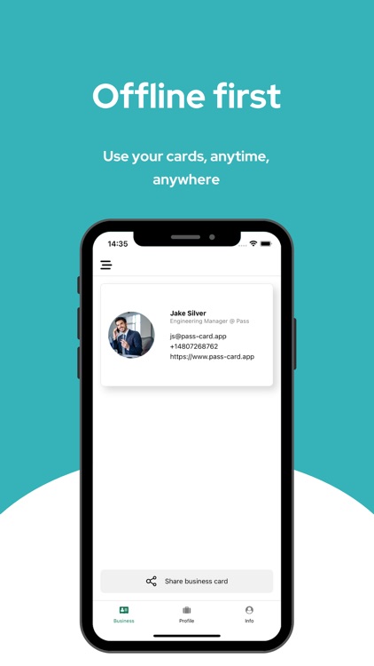Pass - Digital Business Card screenshot-3