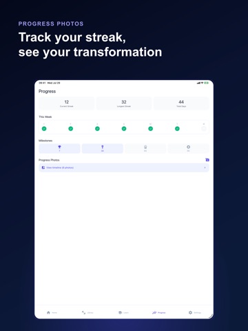 Jawline Trainer: Mewing iPad screenshot