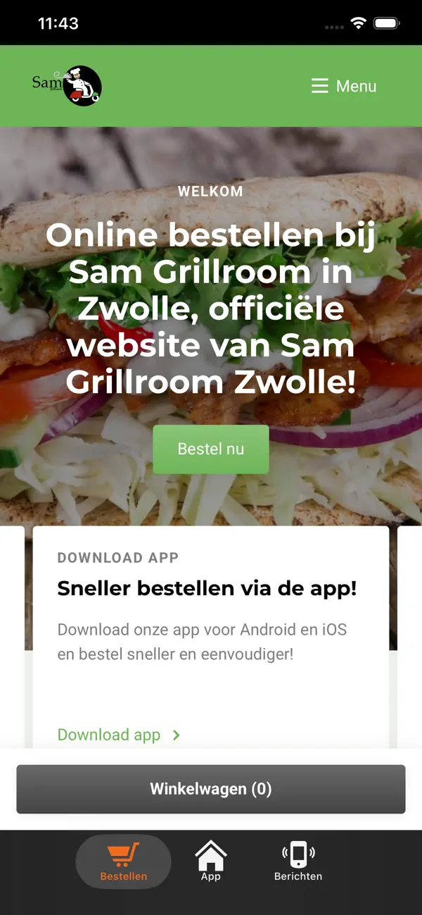 Screenshot #3 pour Sam's Grillroom - Zwolle