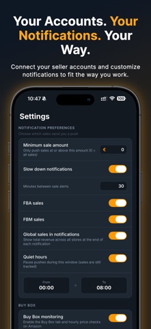 Seller Notifier Pro Screenshot 7 of 8