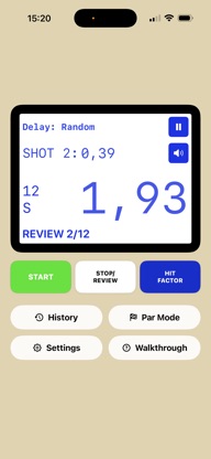ShotTimer Pro - Shooting Timer screenshot 2