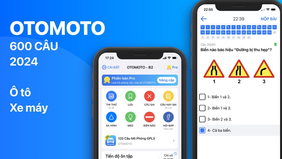 #1. 600 Câu Lý Thuyết GPLX OTOMOTO (iOS) 由: Dang Nguyen