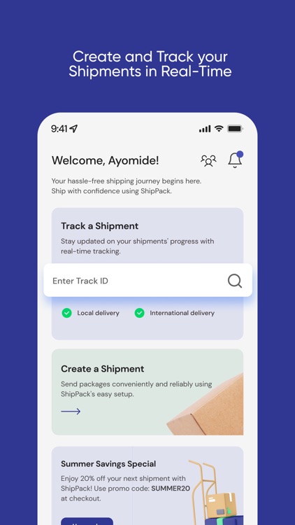 ShipPack: Smart Logistics Hub