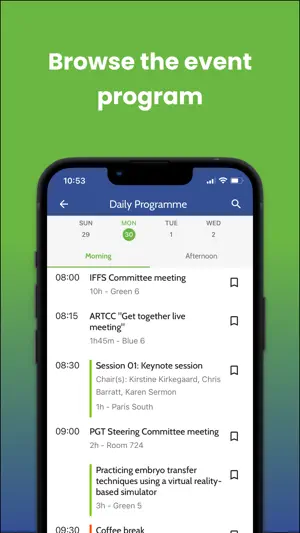 ESHRE screenshot 3