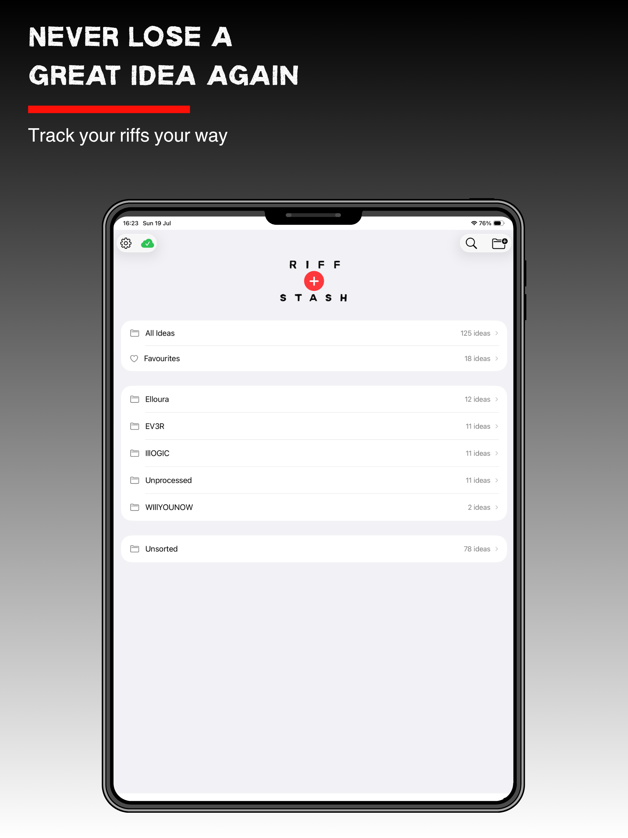 Riff Stash screenshot 11