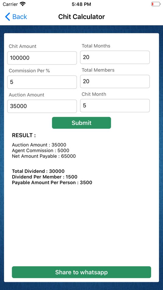 #1. ChitCalculator (iOS) 由: Sai Kumar
