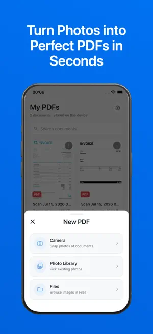 Image to PDF: JPG to PDF Maker screenshot 1