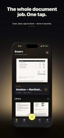 Scan+: AI PDF Document Scanner Screenshot 1 of 5
