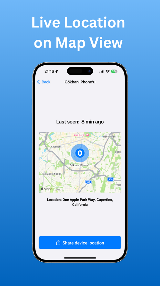 #4. Bluetooth Tracker - FindIt (iOS) By: Gokhan Namal