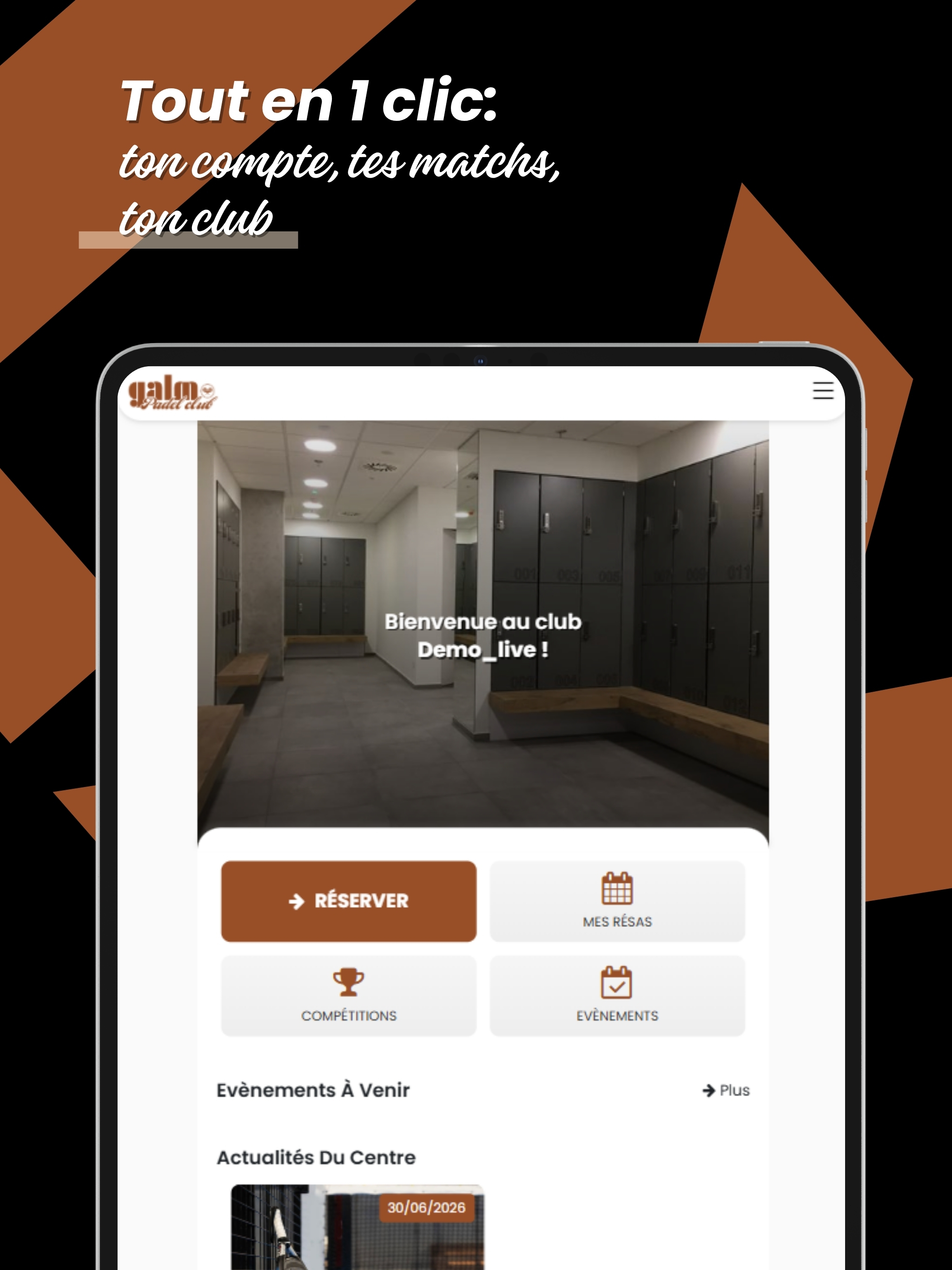 GALM PADEL CLUB screenshot 6