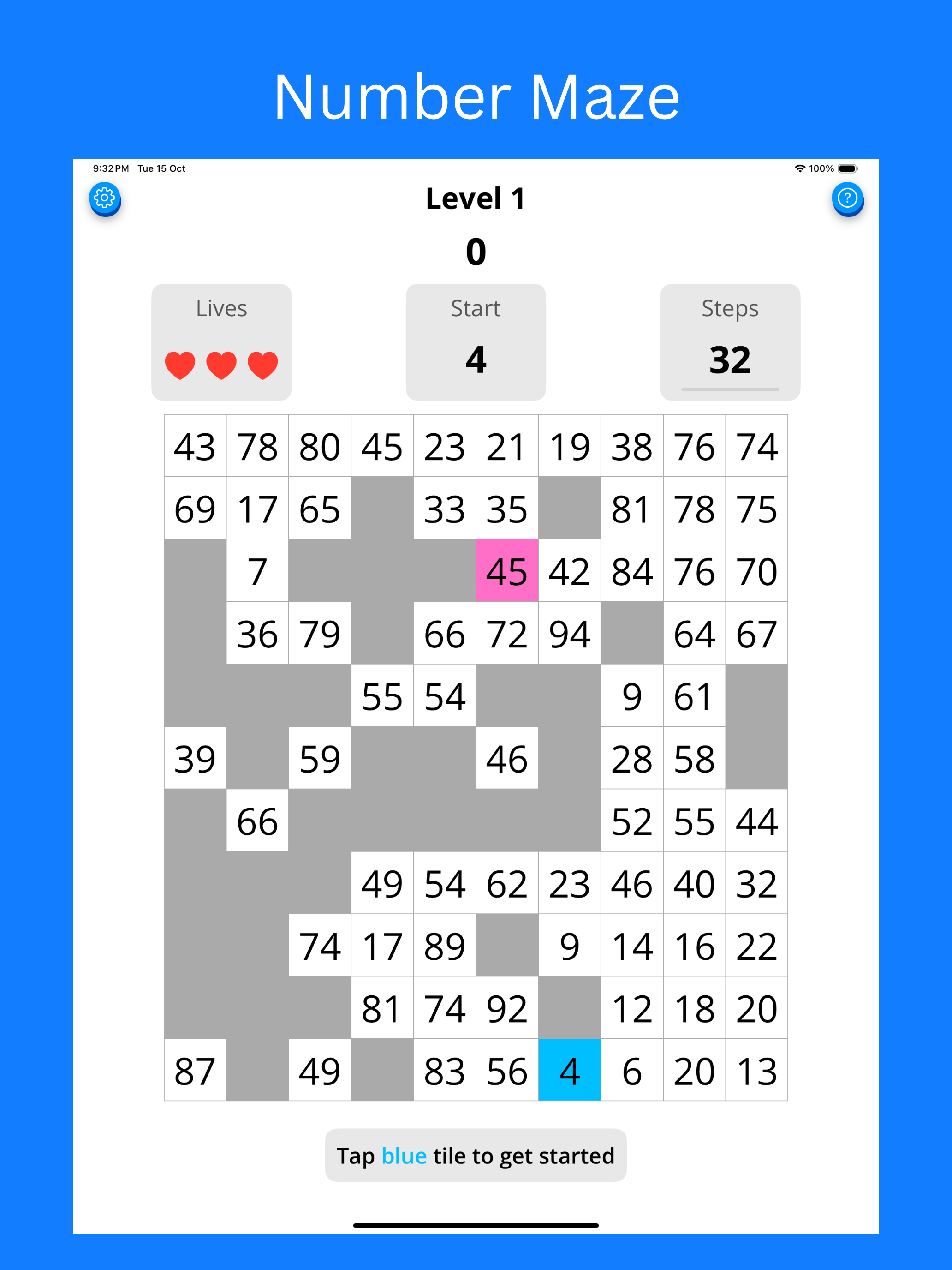 MazeGrid - Number Maze Games