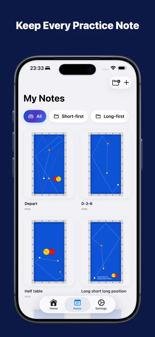 Screenshot #2 pour Carom 3C: Billiards & Notes