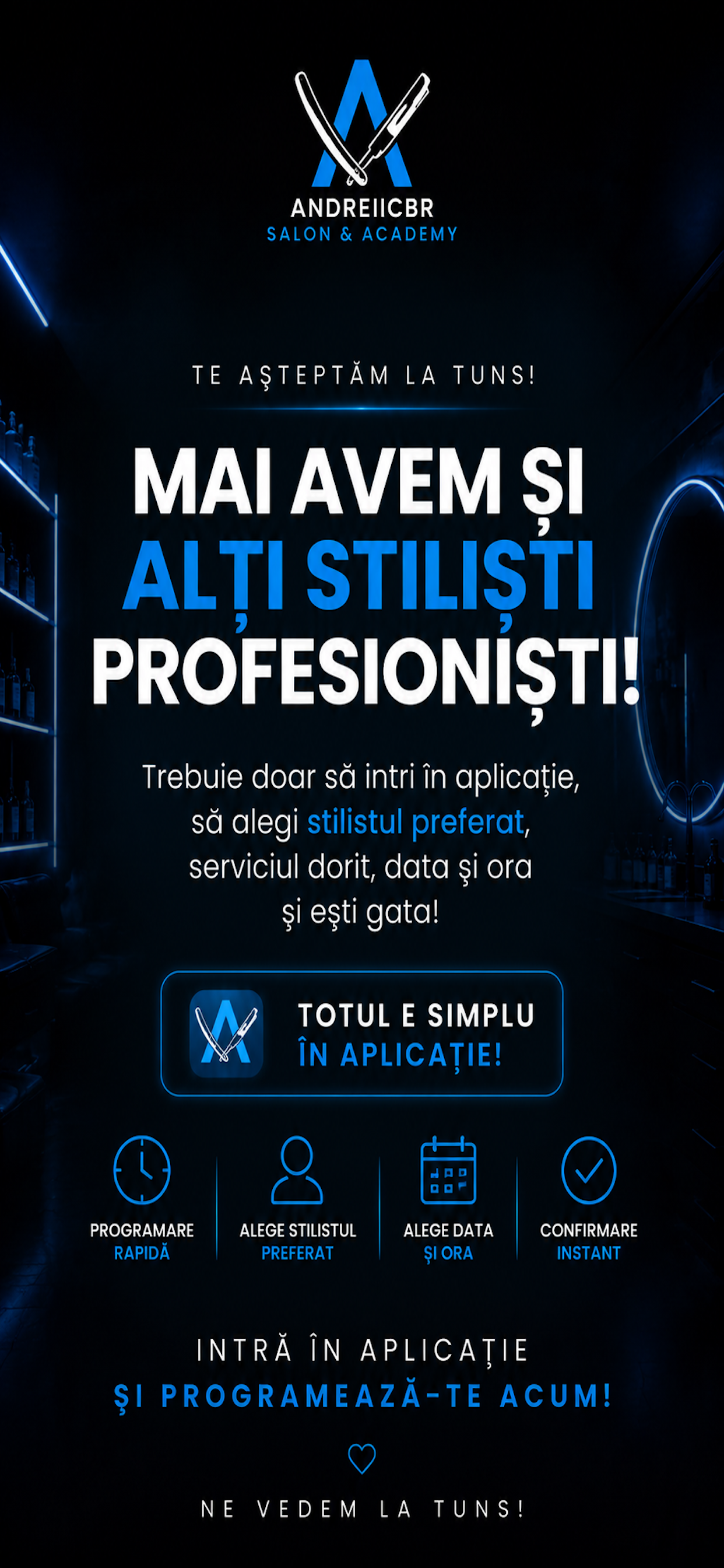 AndreiiCBR Salon – Programări