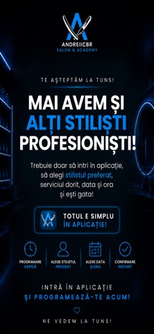 AndreiiCBR Salon – Programări iPhone screenshot