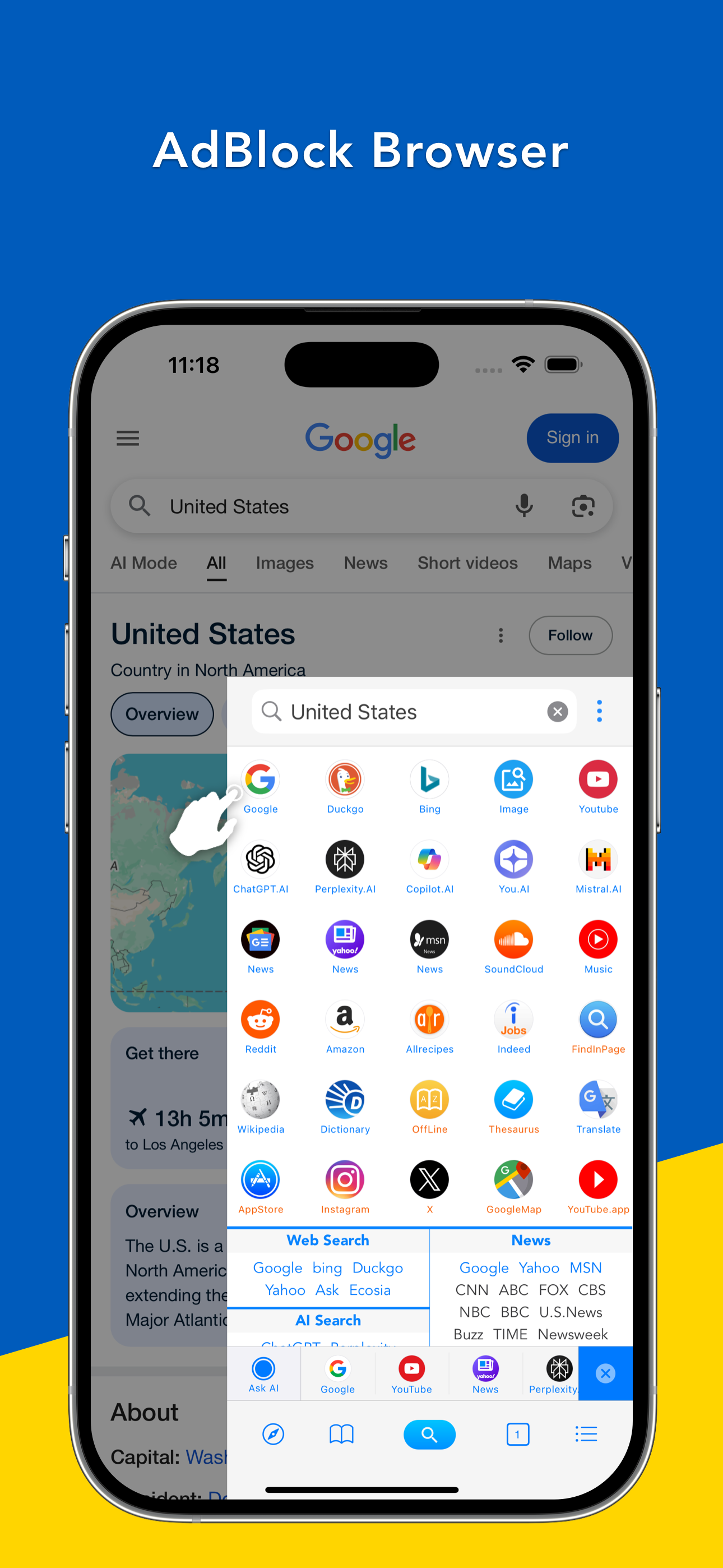 Search Ace - AI Browser