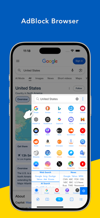 Search Ace - AI Browser Screenshot 1 of 9