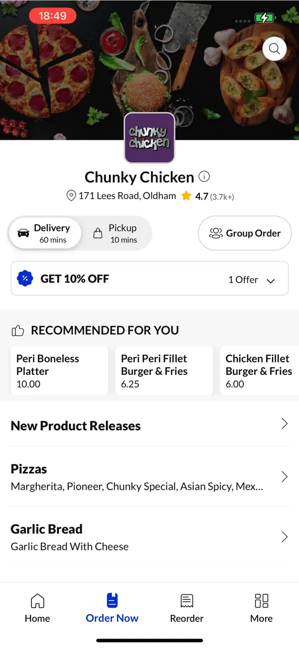 Screenshot #2 pour Chunky Chicken.