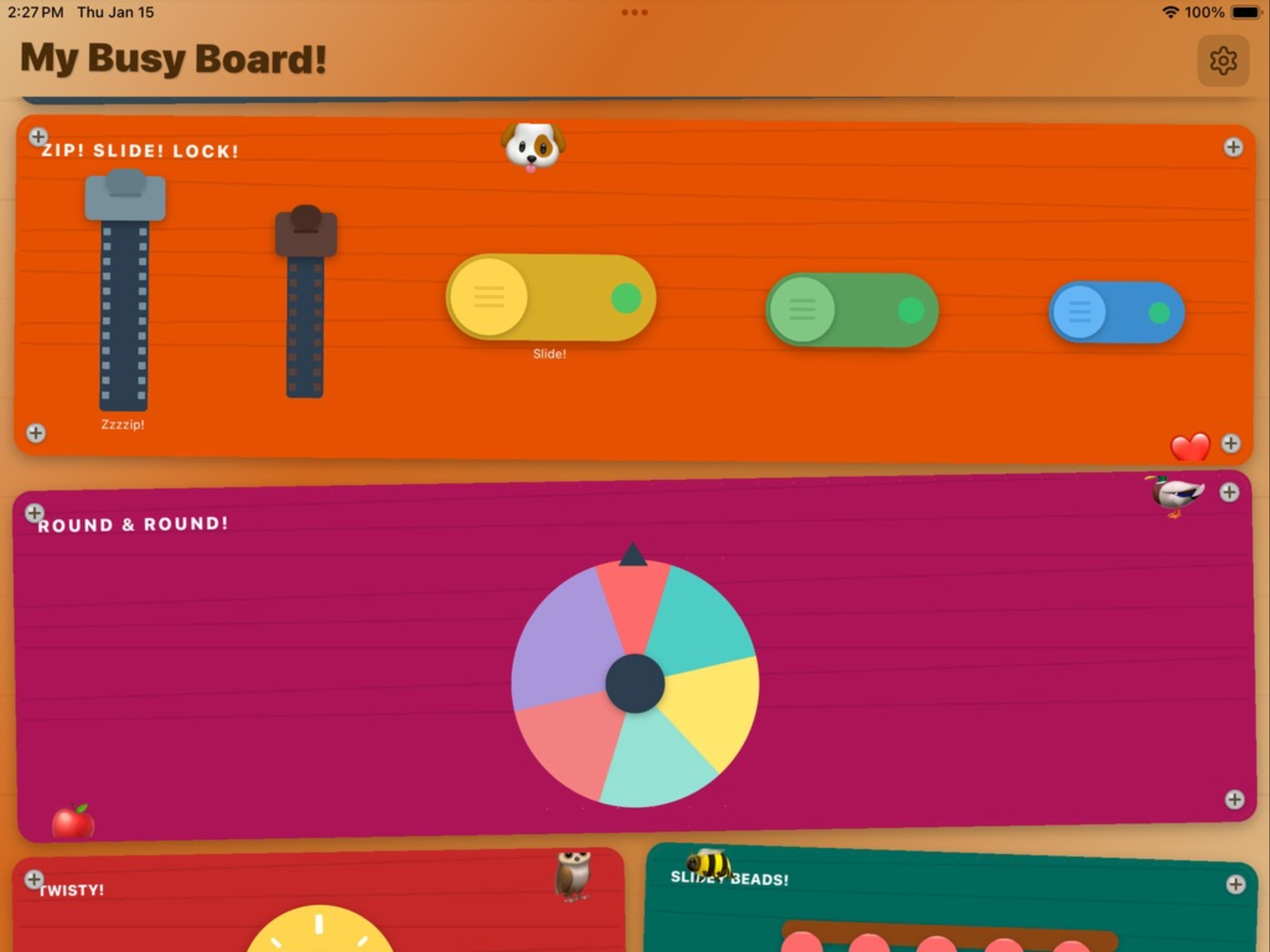Busy Board - Sensory Kid Board
